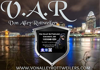 Von Alley Rottweilers | Won Alley Rottweilers in Cincinnati Ohio